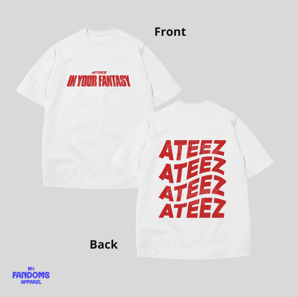 Ateez - In your fantasy - KPop Inspired Tshirt Tees