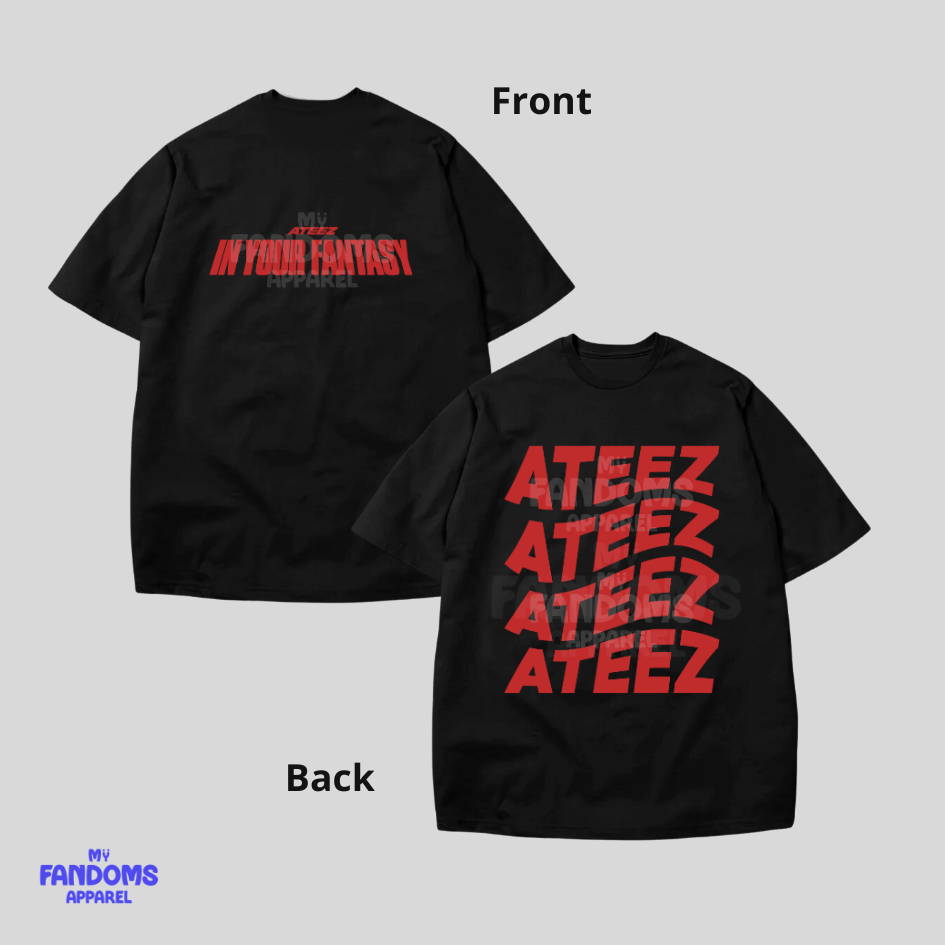 Ateez - In your fantasy - KPop Inspired Tshirt Tees
