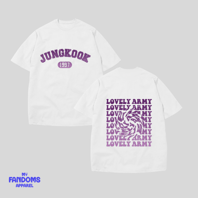 BTS Jungkook Varsity | KPop Tshirt Tees