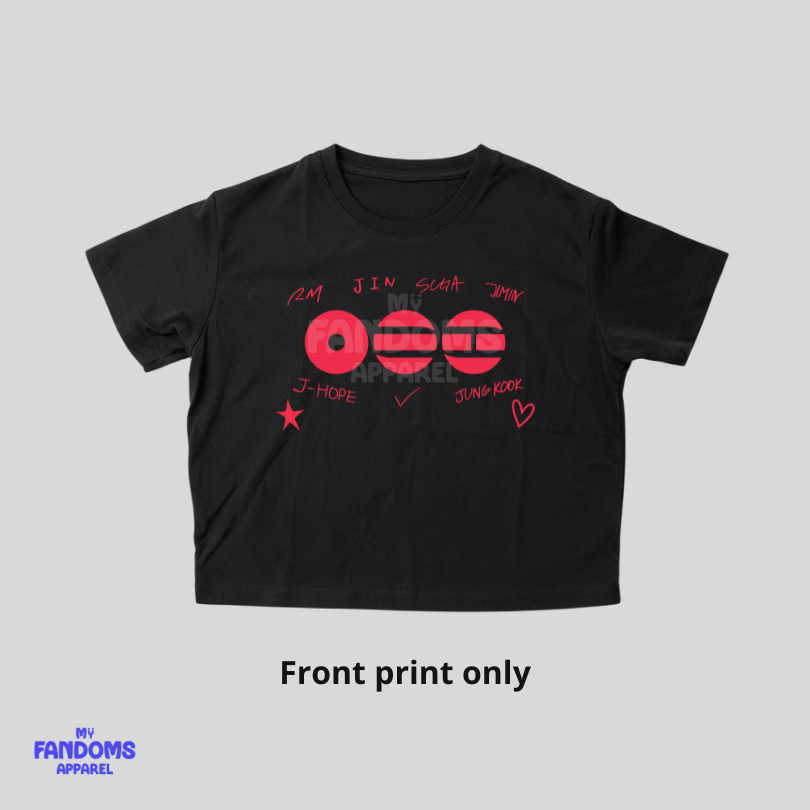 BTS - Arirang Seven - Crop Top - K-Pop Inspired Fanmade Tee