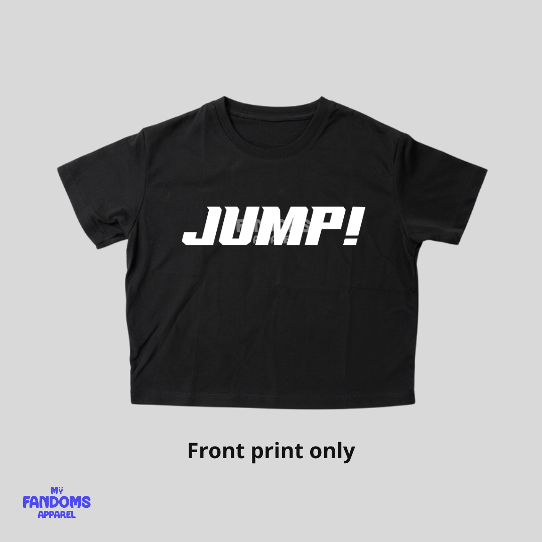 BLACKPINK “Jump” Crop Top | Fanmade K-Pop Inspired Tee