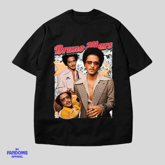 Bruno Mars V2 Streetwear Bootleg Vintage Tshirt | Tees Trendy Unisex Urban Fashion