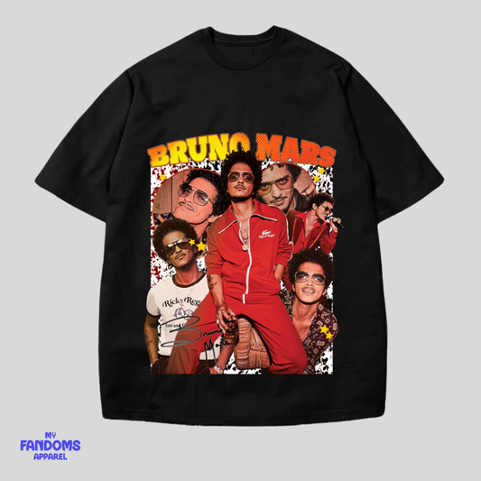 Bruno Mars Streetwear Bootleg Vintage Tshirt | Tees Trendy Unisex Urban Fashion