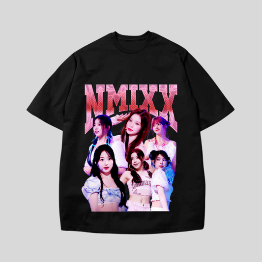 NMIXX - Bootleg KPop Vintage Tshirt Tees Trendy Unisex Urban Fashion