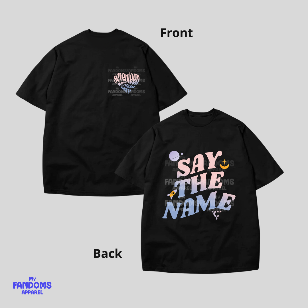 Seventeen Say The Name - Streetwear KPop Tshirt Tees