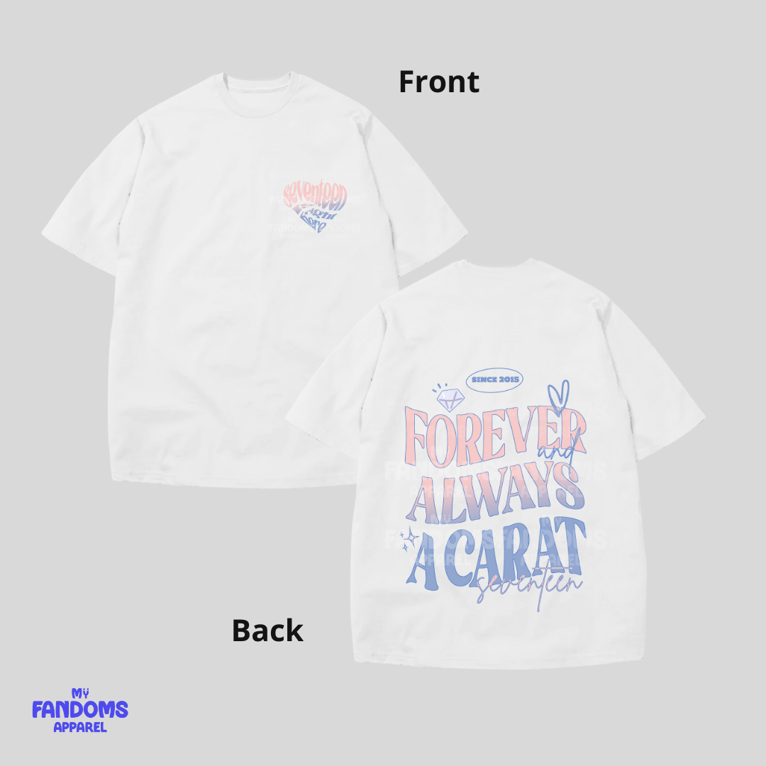 Seventeen x Carat - KPop Inspired Tshirt Tees