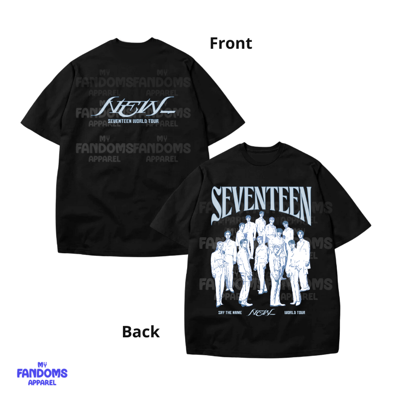 Seventeen New - KPop Inspired Tshirt Tees