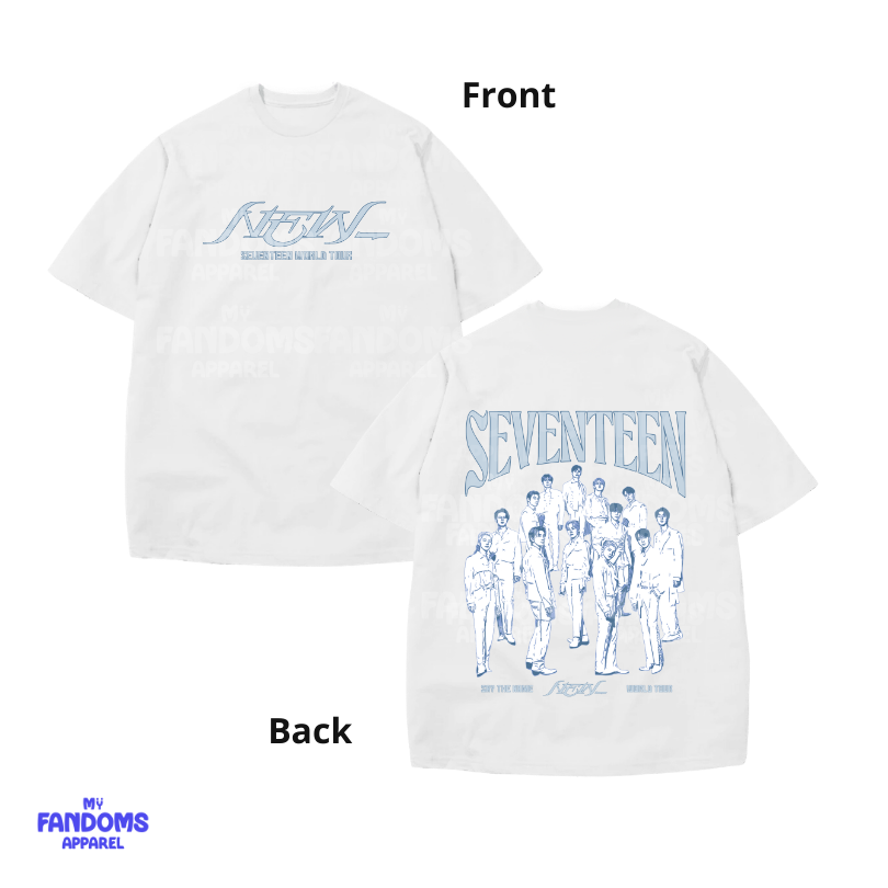 Seventeen New - KPop Inspired Tshirt Tees