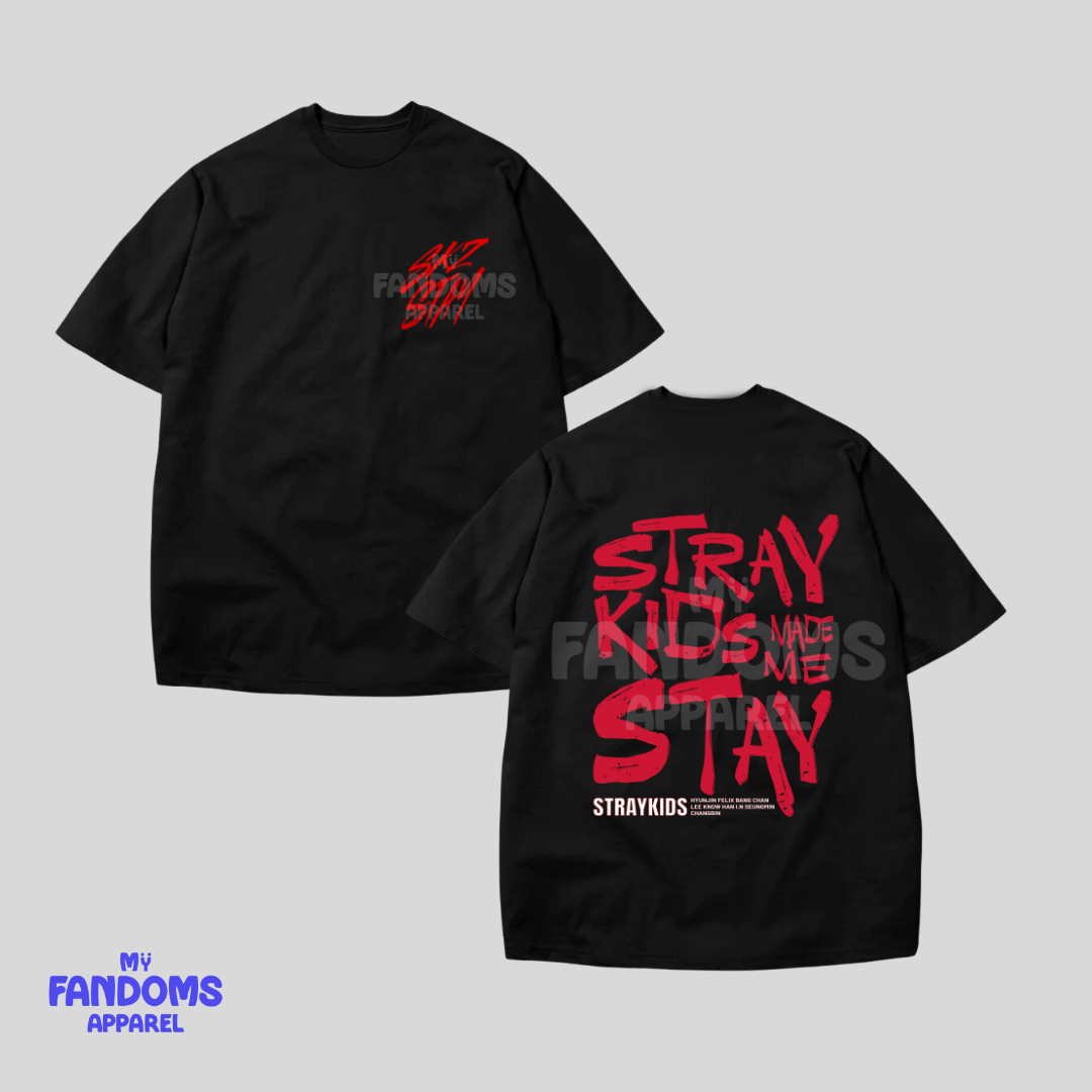 Stray Kids Stay - Streetwear Urban Tshirt Artist Inspired