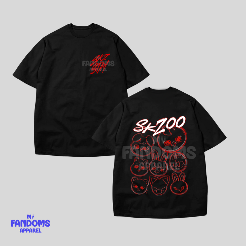 Stray Kids SKZoo - Streetwear Urban Tshirt Artist