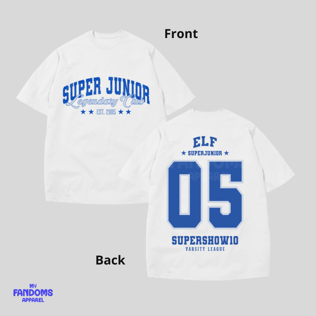 Super Junior - Varsity - Inspired Tshirt Tees