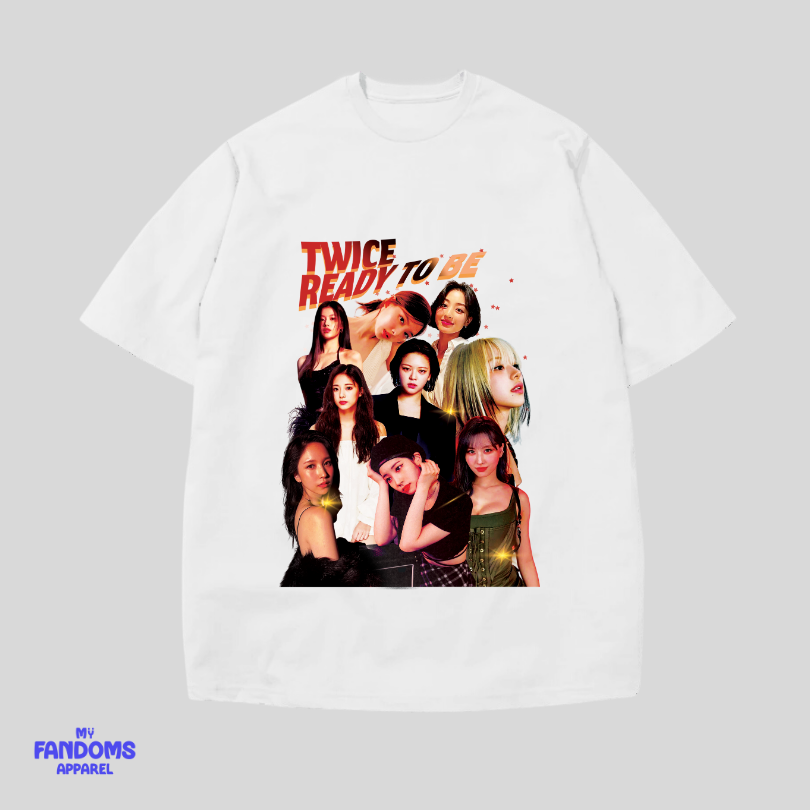 Twice Ready To Be Kpop Bootleg Vintage Tshirt | Tees Trendy Unisex Urban Fashion