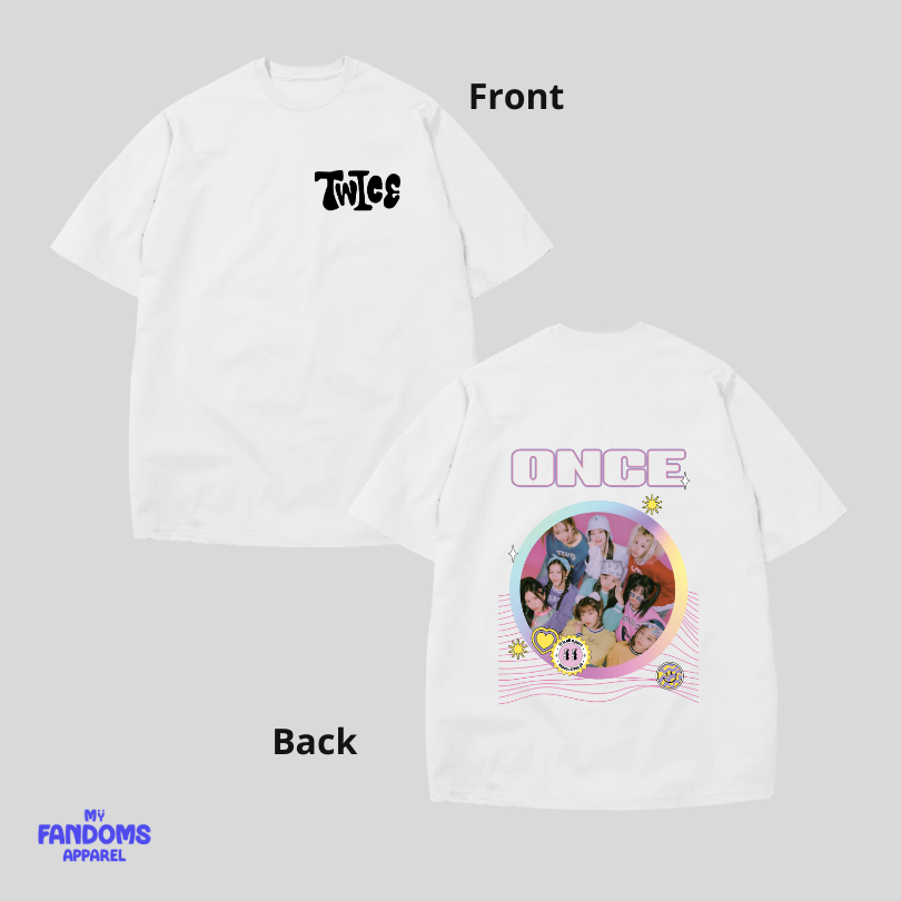 Twice Circle | KPop Bootleg Vintage Tshirt  Tees Trendy Unisex Urban Fashion