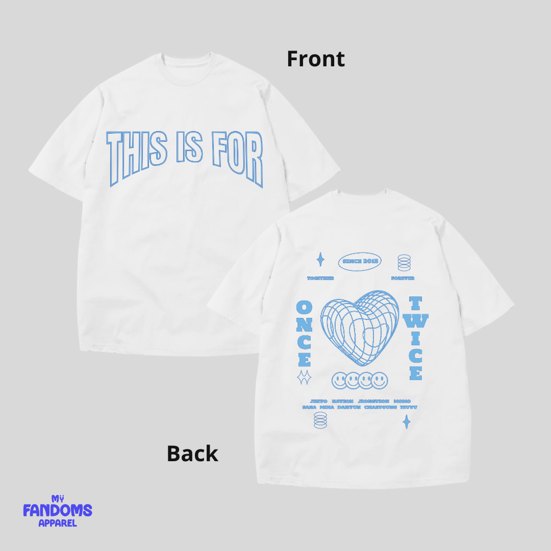 Twice - This Is For Tour KPop Inspired Tshirt Tees