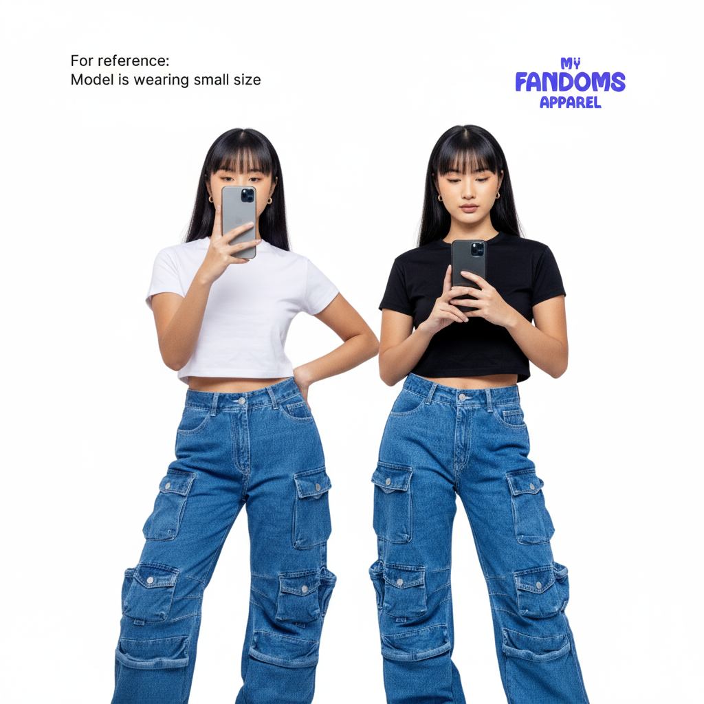 BLACKPINK “Hottest Blink” Crop Top | K-Pop Inspired Fanmade Tee